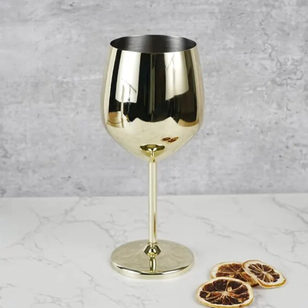 Stainless Steel Wine Glass