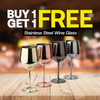 Stainless Steel Wine Glass